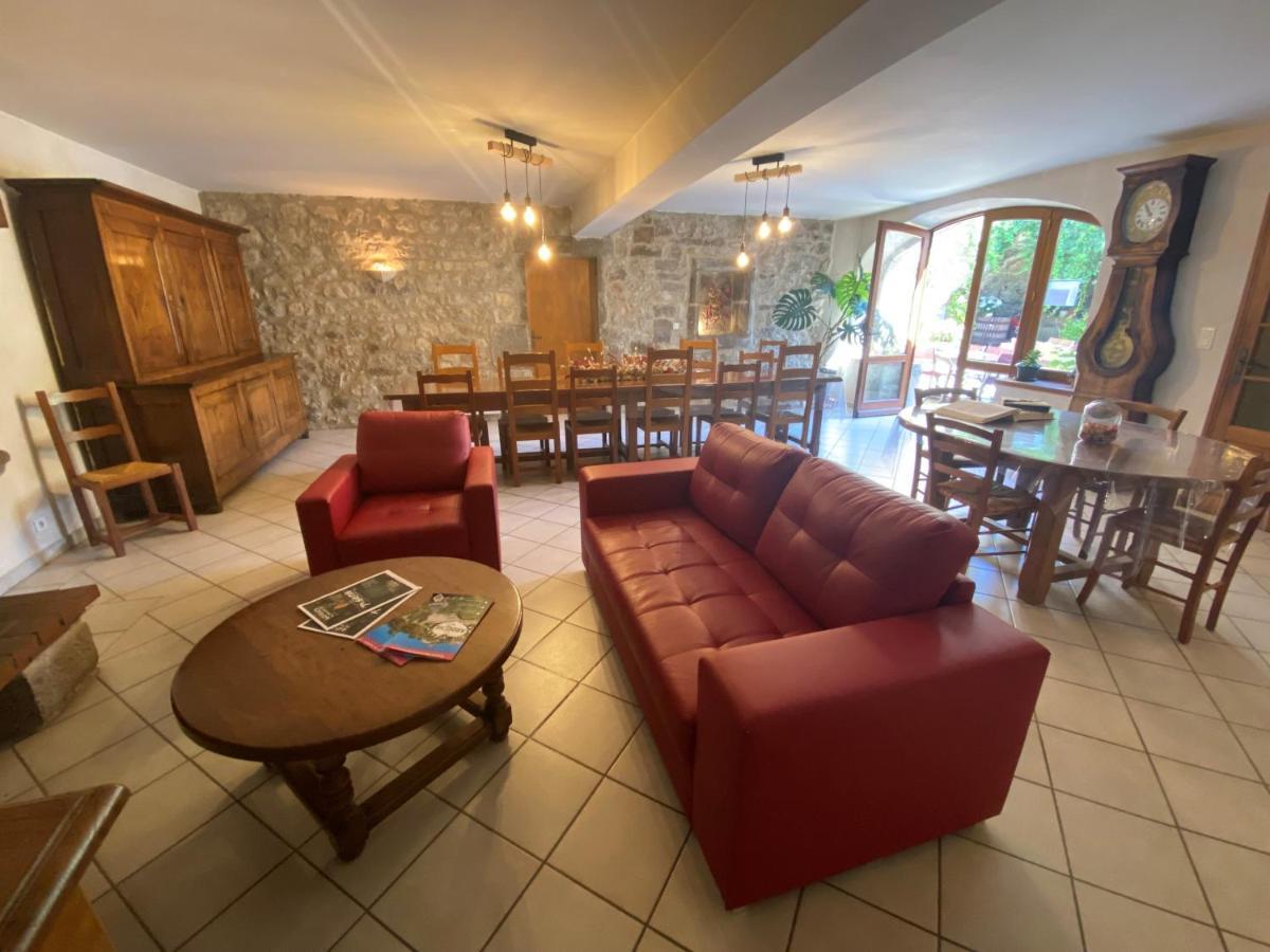 Chambres D'Hotes Les Clapas Chauzon Exteriér fotografie