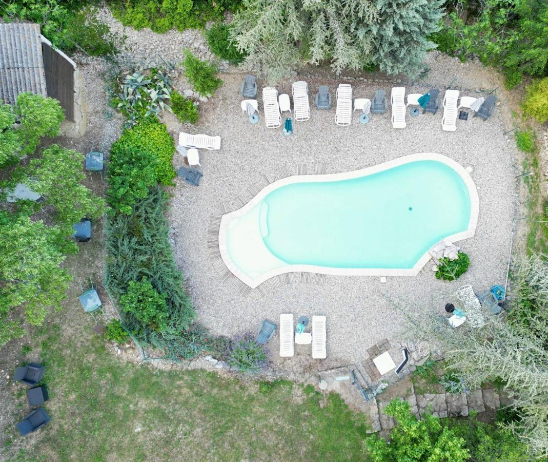 Chambres D'Hotes Les Clapas Chauzon Exteriér fotografie
