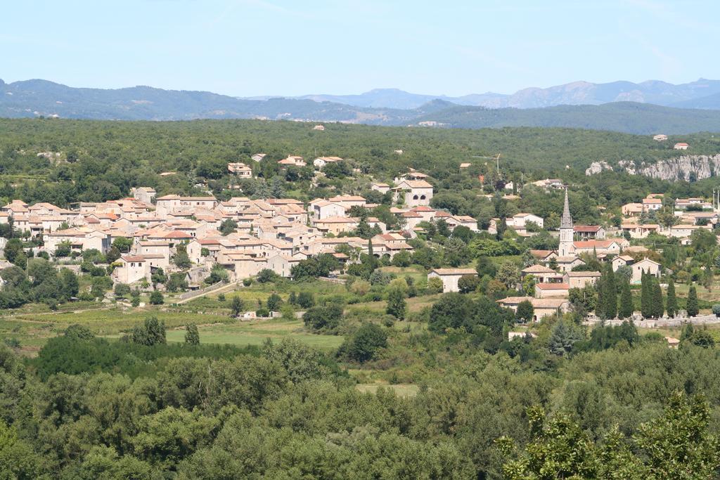 Chambres D'Hotes Les Clapas Chauzon Exteriér fotografie